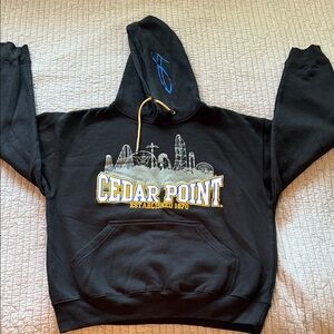 Cedar Point Black Hoodie